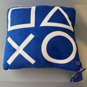 Sony PlayStation controller logo shaped Pillow cushion